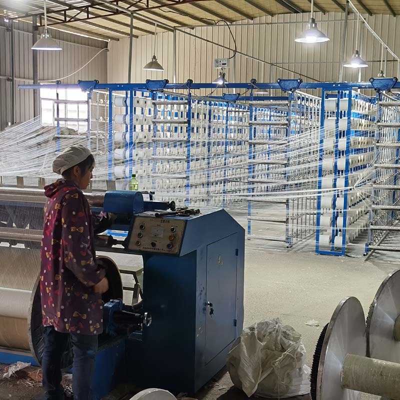 马尾洗洁巾工厂展示