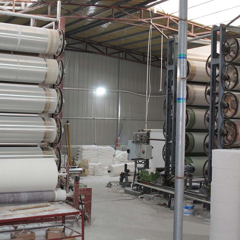 马尾洗洁巾工厂展示